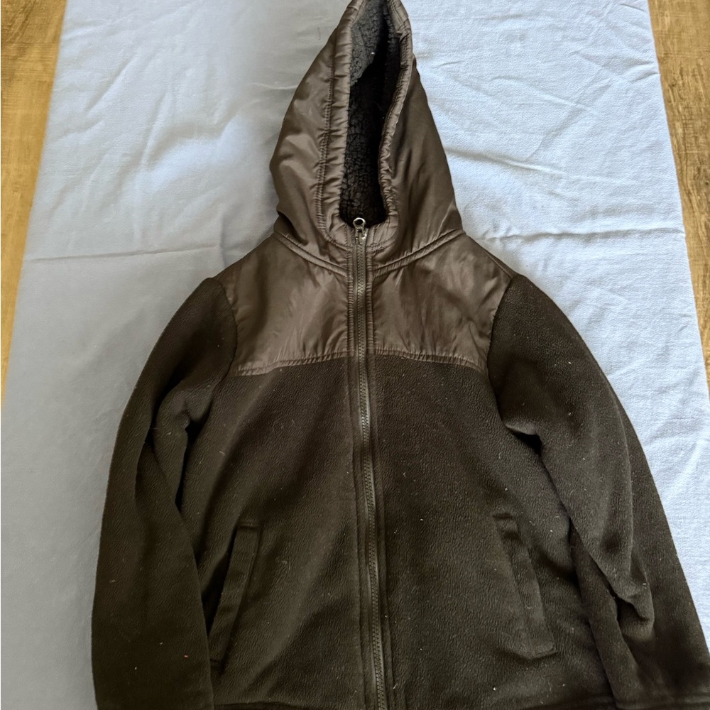 Old Navy Black Fleece-Lined Jacket